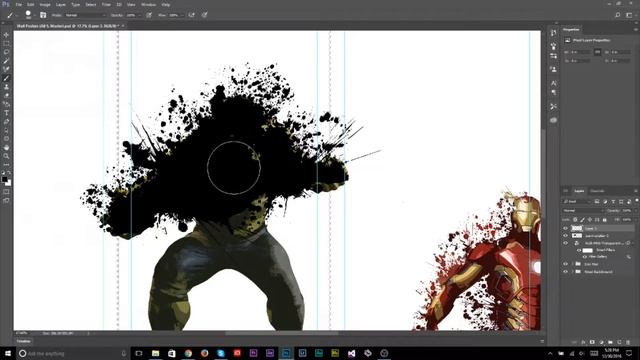 Quick and Easy Paint Splatter Effect | Photoshop CC | Canadian Techie смотреть онлайн