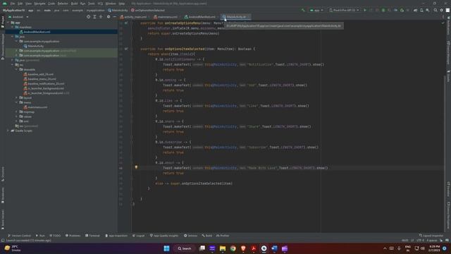 Android Studio : Kotlin - Programming menus, dialog, dialog fragments смотреть онлайн