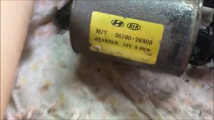 Замена бендикса КИА РИО 2