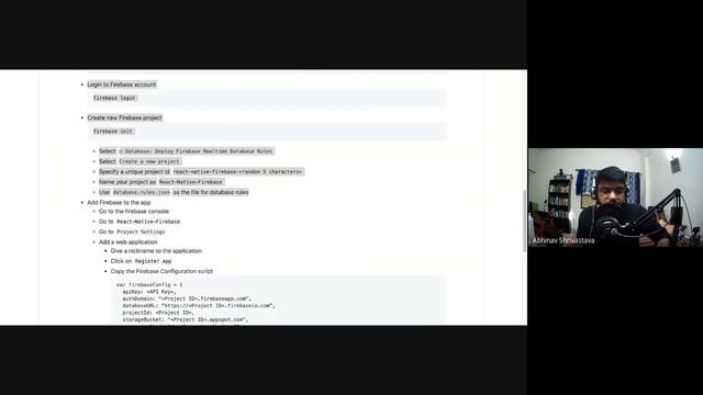 React Native and Firebase by Abhinav Shrivastava | Firebase Nagpur смотреть онлайн