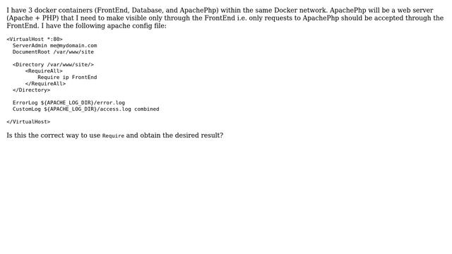 DevOps & SysAdmins: make docker container to listen requests from just another docker container смотреть онлайн