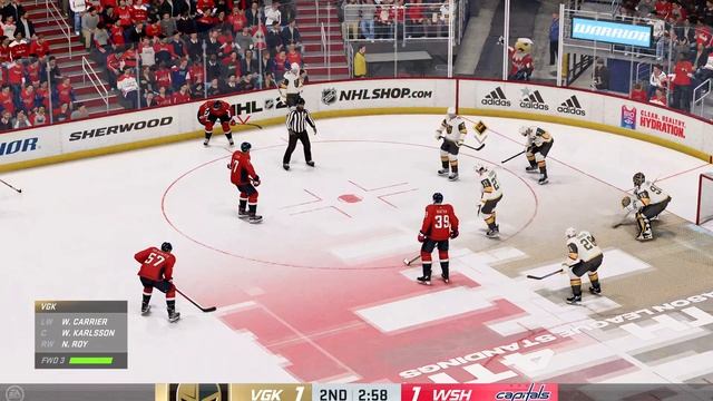 NHL 23 Gameplay - Washington Capitals vs Vegas Golden Knights [4K, 60FPS] смотреть онлайн