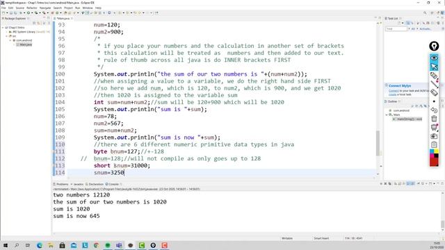 First Online Live lecture in the Java Programming Course смотреть онлайн