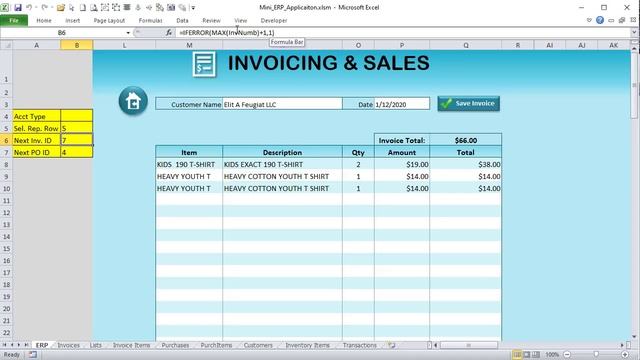 Learn How To Create This Mini ERP Application With Invoicing, Purchasing & Dashboard In Excel смотреть онлайн