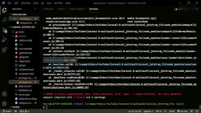 Laravel & Jetstrap: Fixed! смотреть онлайн