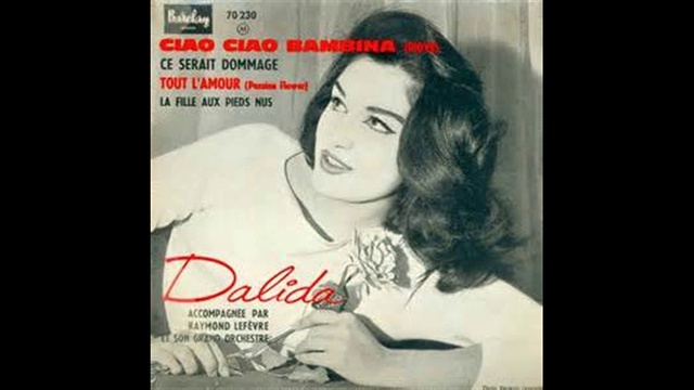 Dalida - Ciao Ciao Bambina - 1959 смотреть онлайн
