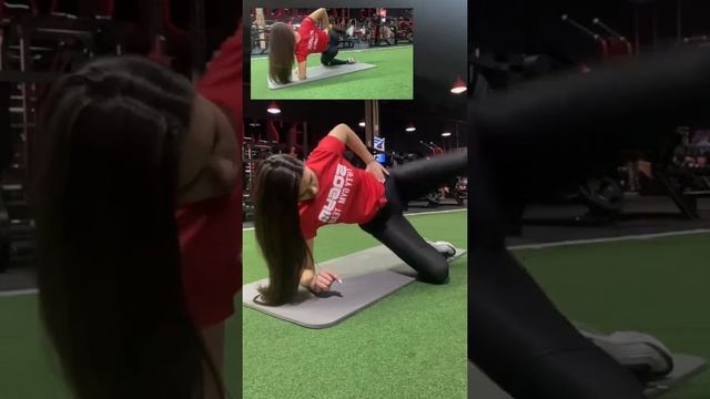 Отведение бедра с боковой планки смотреть онлайн