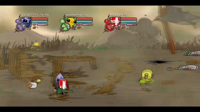 Играем с друзьями / Castle Crashers / 1