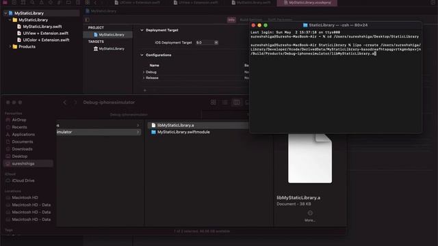 Static Library Swift смотреть онлайн