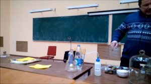 Взрывная реакция, химический опыт (Красный Фосфор + Хлорат Калия) МИТХТ | Chemical experience burst