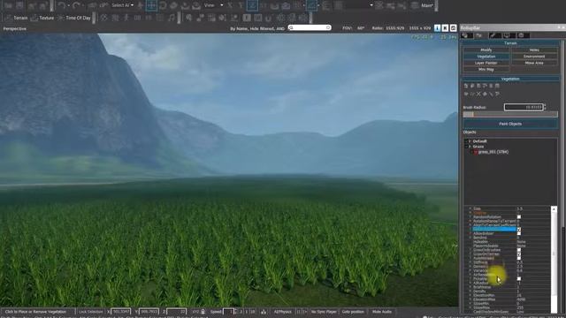 Cryengine #26 Создание травы, растительности Настройка параметров Уроки смотреть онлайн