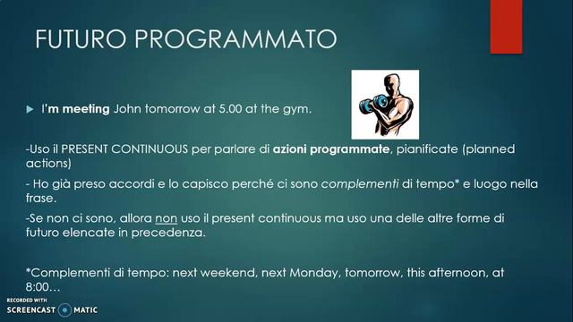 G022 Il futuro con il Present Continuous смотреть онлайн