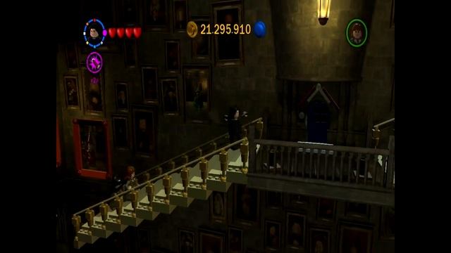 Guide 100% LEGO Harry Potter:Years 1-4: Хогвартс- Двигающиеся лестницы. смотреть онлайн