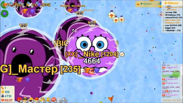 Агарио-Голодные игры//Захват №23 Мю 44 смотреть онлайн