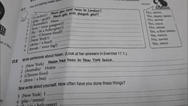 Worksheet on Present perfect TENSE Part 2 смотреть онлайн