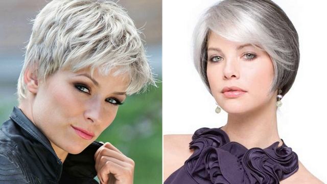 КАКУЮ ВЫБРАТЬ СТРИЖКУ ЖЕНЩИНЕ 50+60+70+?СТИЛЬНЫЕ ПРИЧЕСКИ? смотреть онлайн