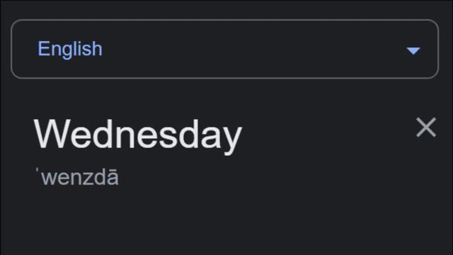 Wednesday in 50 Languages смотреть онлайн