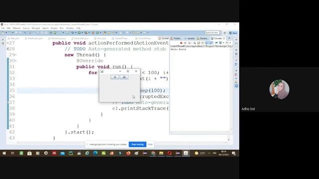Penggunaan Multi-Threading Pada Button | PBO JavaSE | Part-20 смотреть онлайн