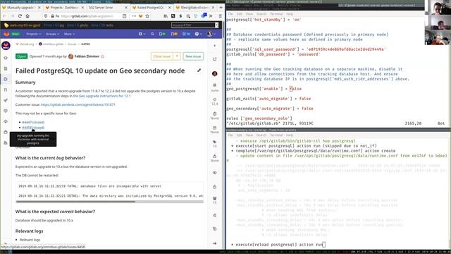 Geo PostgreSQL Upgrade 2019-10-28 смотреть онлайн