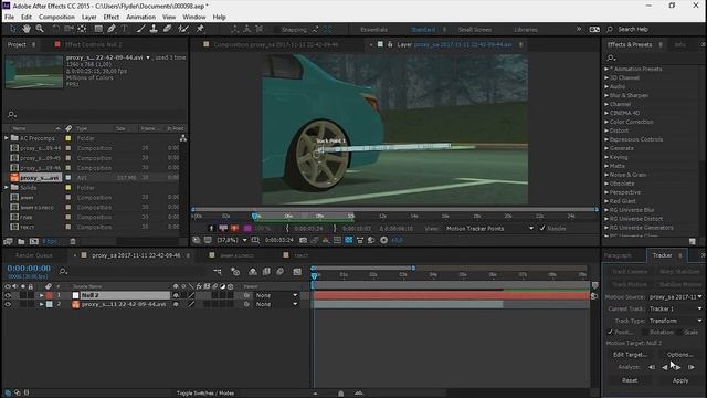 Урок. ТРЕКИНГ В AFTER EFFECTS. Слежение за точкой, привязка объектов к видео Tracker и т.д. MiReRRo смотреть онлайн