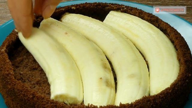 Легкий, воздушный, с банановым ароматом. Торт ”Норка крота” - воплощение нежности. | Appetitno.TV смотреть онлайн