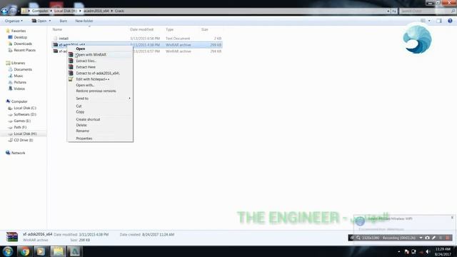 كيف يتم تسطيب وتفعيل اوتوكاد 2016 | Installing and activating AutoCAD 2016 Technology a смотреть онлайн
