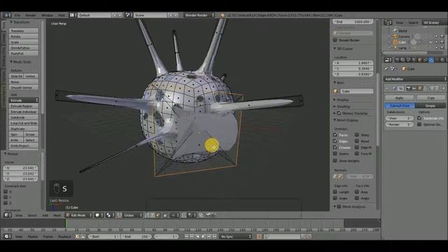 3D Druck-Radiolarien mit Blender 2.70a смотреть онлайн