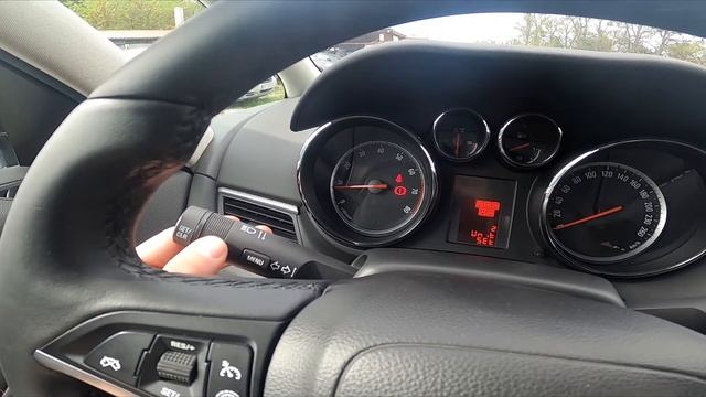 How To Change Units In Opel Zafira C ( 2011 – 2019 ) - Set New Speed Units