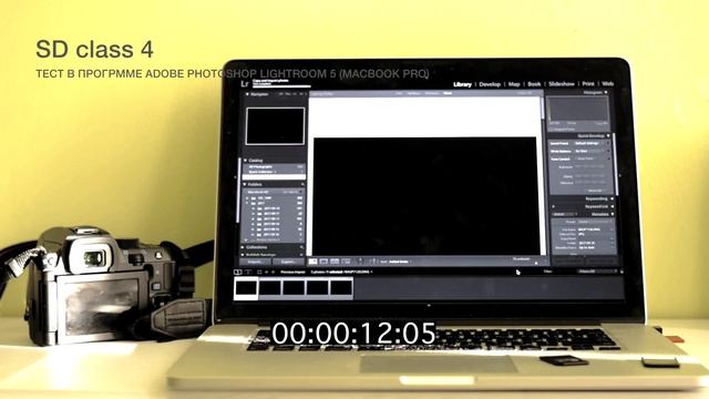 Тестирование карты памяти Toshiba SDHC UHC-II 32 Gb вместе с MacBook Pro смотреть онлайн