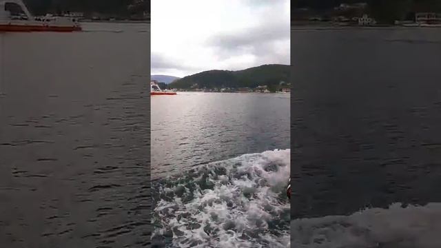 На пароме Лепетане-Каменари. смотреть онлайн