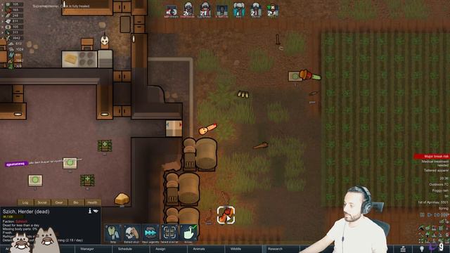 #27 Rimworld 1.4 Caustic BIOTECH смотреть онлайн
