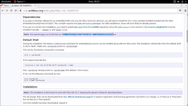Instalação do ISE Webpack no Linux (Ubuntu e Archlinux) смотреть онлайн