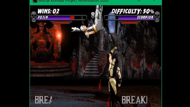 Mortal Kombat Mugen Annihilation смотреть онлайн