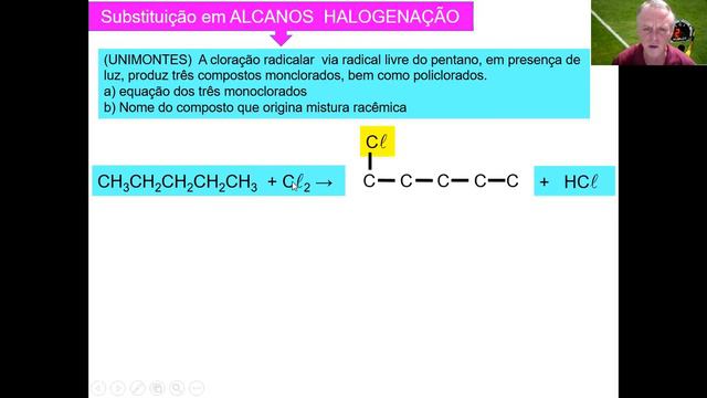 SUBSTITUIÇÃO EM ALCANOS смотреть онлайн