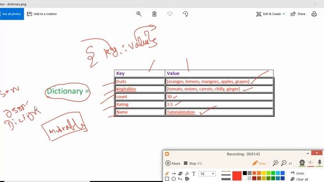 1 Python Dictionary Theory | RegularPython | Regular Python | Telugu Language смотреть онлайн