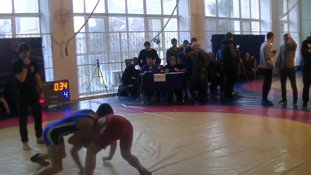 Борцовского клуб ЛЕВ - Чемпионат Запорожской области по вольной борьбе среди юношей, г. Токмак ч. 3 смотреть онлайн