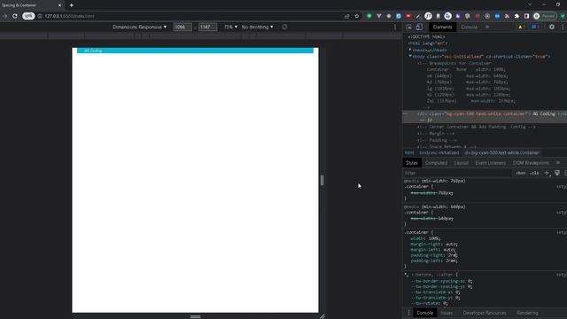Tailwind CSS Tutorial #4 - Container & Spacing смотреть онлайн