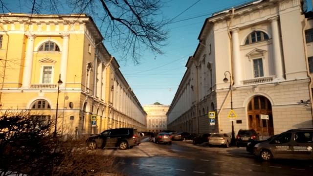 Санкт-Петербург. улица Зодчего Росси смотреть онлайн
