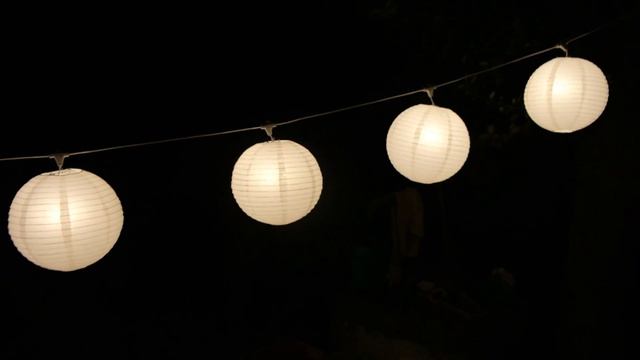 Ukázka - kabel s objímkami E27 pro zavěšení lampionů (www.levnelampiony.eu) смотреть онлайн