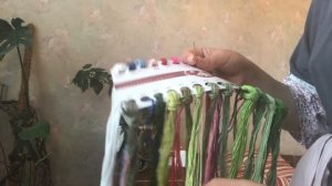 25. Как вытянуть нитку из целой пасмы на органайзере/для новичков