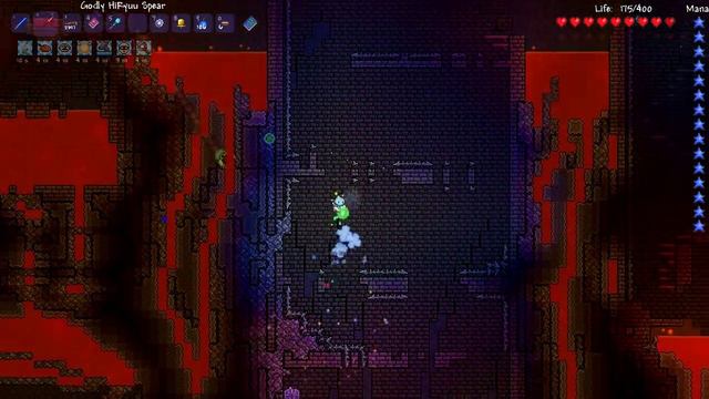 34. Let's Play Terraria: The Story of Red(Blue) Cloud - A crafty solution смотреть онлайн