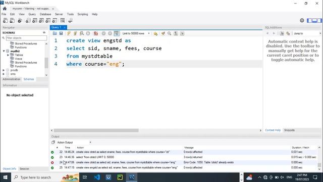 View in MySQL | How to create update and delete View in MySQL | MySQL for beginner full course Hind смотреть онлайн