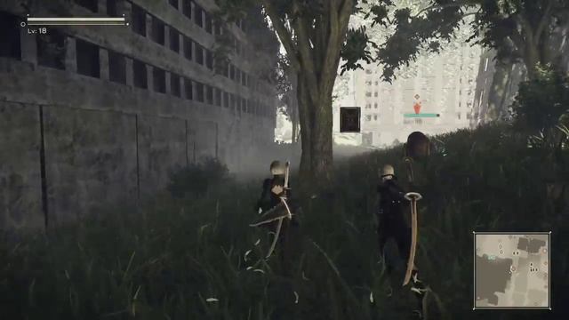 NieR:Automata Part 15 - "Family Squabble sidequest" смотреть онлайн