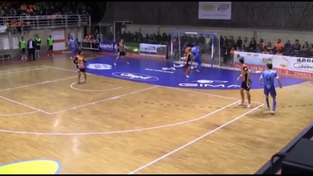 Gol Javi Alonso (1-1) Aspil Vidal Ribera Navarra - Peñíscola Rehab Medic. J22, Primera Div смотреть онлайн