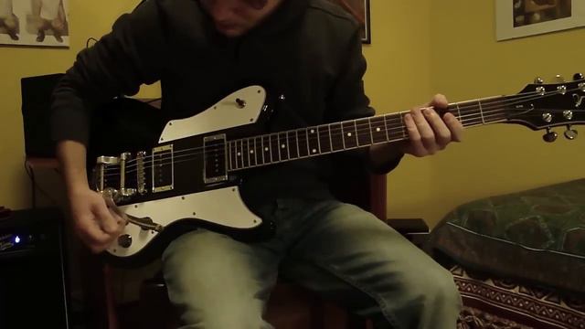 Schecter Ultra with Seymour Duncan P-Rails + Bigsby B5 Vibramate смотреть онлайн