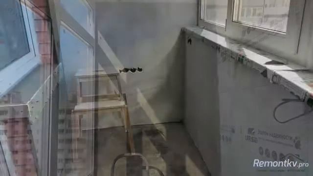 Все этапы утепления лоджии своими руками смотреть онлайн