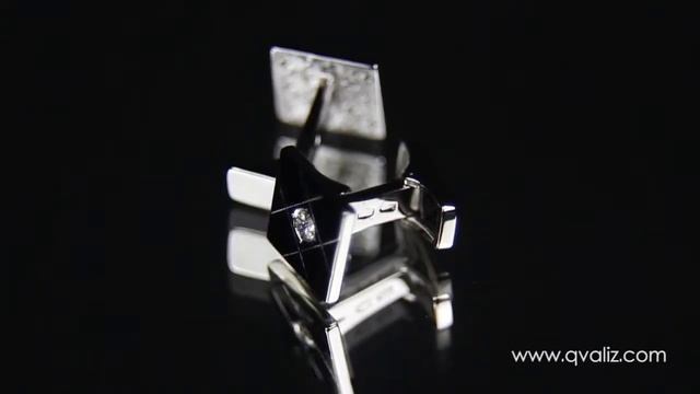 Серебряные запонки мужские - З00117 смотреть онлайн