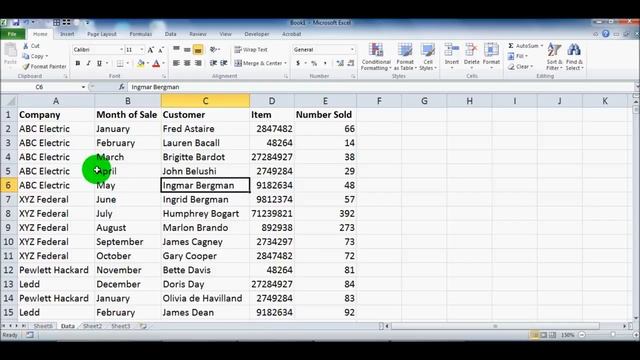 GenYoutube net Microsoft Excel Pivot Table Tutorial for Beginners Excel 2003 2007 2010 mp4 смотреть онлайн