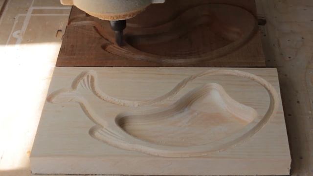 Деревянные тарелки в виде рыбок. Изготовление. смотреть онлайн