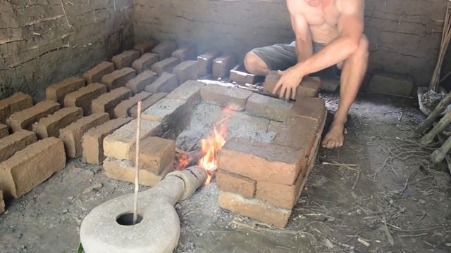 Primitive Technology Fired Clay Bricks смотреть онлайн